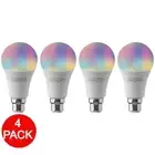 4x Samsung LED Smart Bulbs B22 RGB Lights Globe Lamp Compatible Amazon Alexa