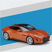 Scale Finished Model Car 1:24 Scale for Jaguar F-Type Coupe Simulation Metal Diecast Car Model Static Display Model Die-cast Vehicle
