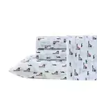 Maxon 3 Piece Blue Microfiber Twin Sheet Set
