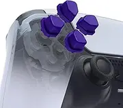 eXtremeRate Ergonomic Split Dpad Buttons (SDP Buttons) for PS5 Controller, Purple Independent Dpad Direction Buttons for PS5, for PS4 All Model Controller