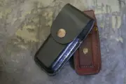 Leather pouch for Leatherman or multitool - black LetHerWork leather handmade