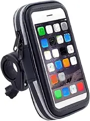 DFV mobile - Professional Reflective Support for Bicycle Handlebar and Rotatable Waterproof Motorcycle 360º for Xiaomi Redmi Note 11 Pro+ 5G (2021) - Black