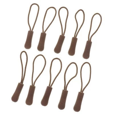 10x Zip Puller Zipper Pull Cord Rope Fastener Replacement