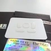 Esptiger ICE V2 Mouse White Glides Skates Feet for Mini SE Mouse Pad