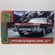 CARD ONLY: Johnny Lightning Trading Card 1973 Chevy Caprice Estate