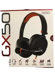 Sentry Industries GX50: Gaming Headset In Red - PS4/XBOX1/PC