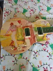 custom made elton john yellow brick road electric guitar