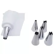 5 Pcs Icing Piping Nozzles Tips Cake Sugarcraft Pastry Decor Baking Tools Kit