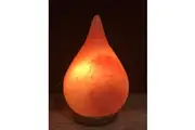 Crystal Wonderland Tear Drop Shaped Himalayan Rock Salt Lamp