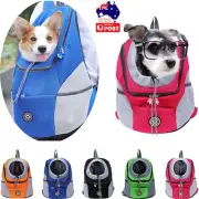 Pet Dog Carrier Backpack Puppy Cat Mesh Travel Bag Front Portable Shoulder Bag