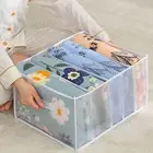 Closet Organizer Large Capacity Storage Clear Visible Wardrobe Storage Box