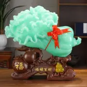 Chinese Style Jade Cabbage Decoration Charm Desktop Craft Decoration Gift