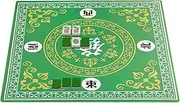 Mahjong Table Mat – 31.5x31.5 Inch Square Game Mat for Mahjong, Poker, and Card Games | Non-Slip for Smooth Tile Movement, Foldable Table Protector for Board Games and Card Players