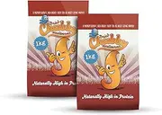 Chubby Mealworms (2 kg), Dried Mealworms for Wild Birds, Protein Rich Dried Meal Worms High Energy Dried Mealworms for Birds, Reptiles, Gecko