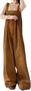 [YiKeGuiHuaShu] Large Size Japanese Retro Denim Overalls for Autumn and Winter Straight Wide-Leg Slimming Harem Trousers