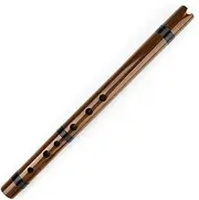 Wood Traditional Instruments Peruvian Quena Flutea Vertical Bamboo Flute Indian Clarinet Bamboo Quena Flute (Brown G Key)