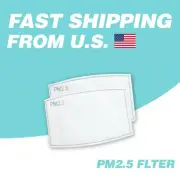 (200 PCS) PM2.5 Activated Carbon Filter for Face Mask Replaceable Ship from US