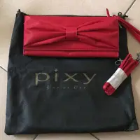 在飛比找蝦皮購物優惠-[全新］PIXY 大紅 小手提包