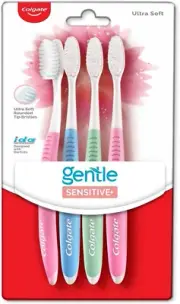 Colgate Sensitive Toothbrush - Pack of 4 - Ultra Soft Bristles Take Care of S...