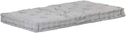 Generic Pallet Floor Cushion Cotton 120x80x10 cm Grey,48678