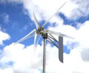 2400 Watt Wind turbine generator 5 KT CLEAR prop 12 DC Pos/Neg 8.8 kWh per day
