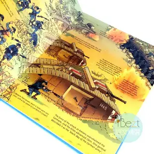 Usborne See Inside The First World War | An Usborne Flap Book | 外文 | Usborne | 百科 | 翻翻 | 戰爭 | 知識 |