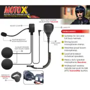 Earphone Connection MOTOX Motorcycle Headset For Motorola APX XPR Series Radios