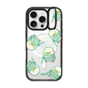 iPhone 16 Pro Impact Ring Stand Case MagSafe Compatible LONELY PATTERN DUCKOO