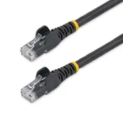 StarTech.com 7.5m CAT6 Ethernet Cable - Black Snagless Gigabit - 100W PoE UTP 650MHz Category 6 Patch Cord UL Certified Wiring/T