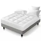 Giselle Bedding 1000gsm Bamboo Polyester Pillowtop Mattress Topper Double