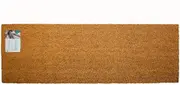 LPDoormats - coir door mat - nonslip heavy duty patio doormat - extra large double doormat size 120cm x 40 cm - indoor door mat - outdoor sheltered use welcome mat - patio door mats (120 x 40 blank)