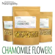 CHAMOMILE FLOWERS DRIED HERB TEA Certified Organic (Matricaria recutita) PREMIUM