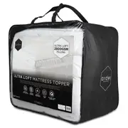 ARDOR "2800GSM STANDARD MICROFIBRE" MATTRESS TOPPER - Vacuum Packed
