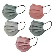 50 Assorted Disposable Face Masks 3-Layer Protective Covers