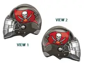 Anagram 21" Large Shape Tampa Bay Buccaneers Helmet Balloon