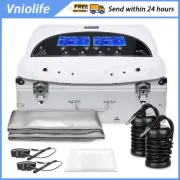 New Dual Ion Detox Ionic Aqua Foot Bath Chi Spa Cell Machine W/LCD Display AU