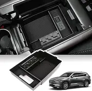LLKUANG for Mazda CX-8 CX-9 2016-2023 CX8 CX9 Car Central Console Storage Box Organizers Tray Car Central Armrest Box Stowing Tidying Accessories