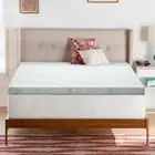 Giselle Bedding Cool Memory Foam Mattress Topper w/Bamboo Cover 10cm - Queen
