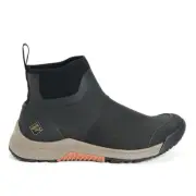 Muck Boot Outscape Round Toe Pull On Rain Mens Black Casual Boots OSC-000