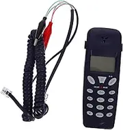 Veemoon Corded Telephone LCD Display for Home Office Reliable Ringer Volume Tester Elegant Design Easy to Use Install Professional Corded Phone for Hotels