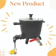 Electric Wax Melter for Candle Making with Pot Stand 7 Qts 14 Lbs Soy Wax