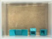 LEGO Parts - Dark Turquoise Slope 30 1 x 1 x 2/3 - No 54200 - QTY 5