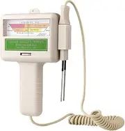 TopHomer Water Quality Tester, Portable Water Quality Control Meter Digital PH/CL2 Chlorine Monitor for Swimming Pool and Spa