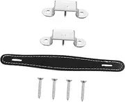 ERINGOGO Speaker Strap Handle Genuine Cowhide Zinc Alloy Strong Durable Perfect for Cabinets