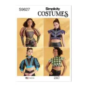 Simplicity Sewing Pattern 11603 Costume Top Misses Size 14-22 DAMAGED