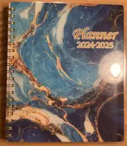 Daily Weekly Monthly Planner Agenda July. 2024–Dec. 2025 Large Format W/Extras