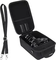 [co2CREA] Hard Protective Case for Panasonic LUMIX DC-G9EB-K G9 /DMC-G7 /G85 / G95 Mirrorless Camera, Case only, Black, Compact