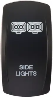 XTC Power Dash Switch Rocker Face Plate Side Lights