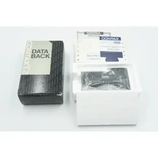 【挖挖庫寶】CONTAX T2 DATA BACK 日期數據機背 titan black 鈦黑色 盒裝 外觀品項漂亮