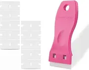 GlamorDove Tape in Removal Tool Plastic Tape Remover Scraper for Tape in Hair Extensions Debris Sticker Label on Glass Windows Removal